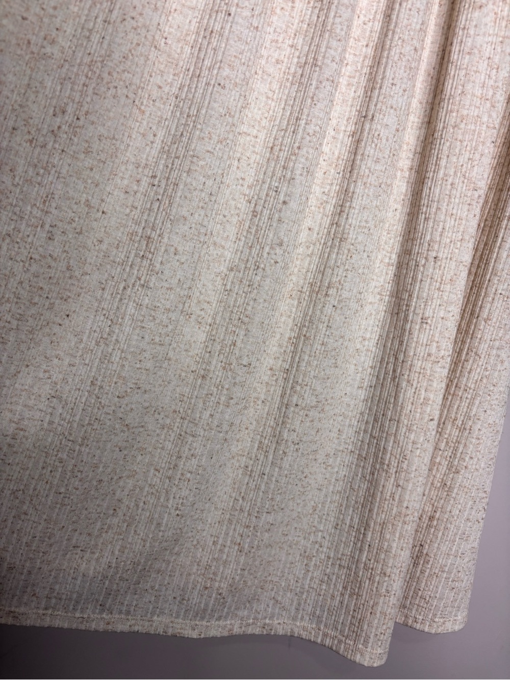 Halara Ribbed Knit Round Neck Sleeveless Flowy Midi Casual Linen-Blend Dress, M - Picture 8 of 13